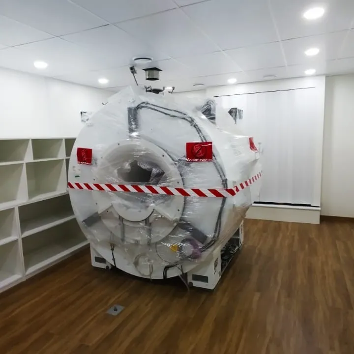 Engenharia hospitalar para sala de ressonância magnética