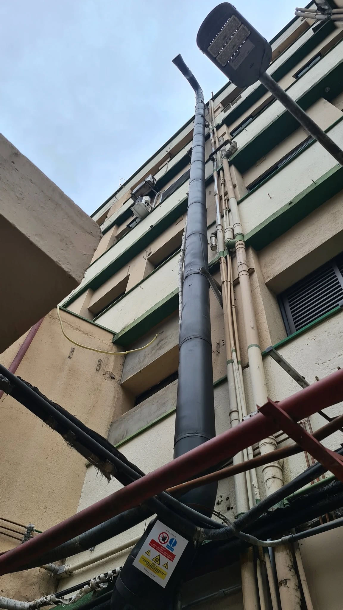 Tubo quench para sala de ressonância magnética